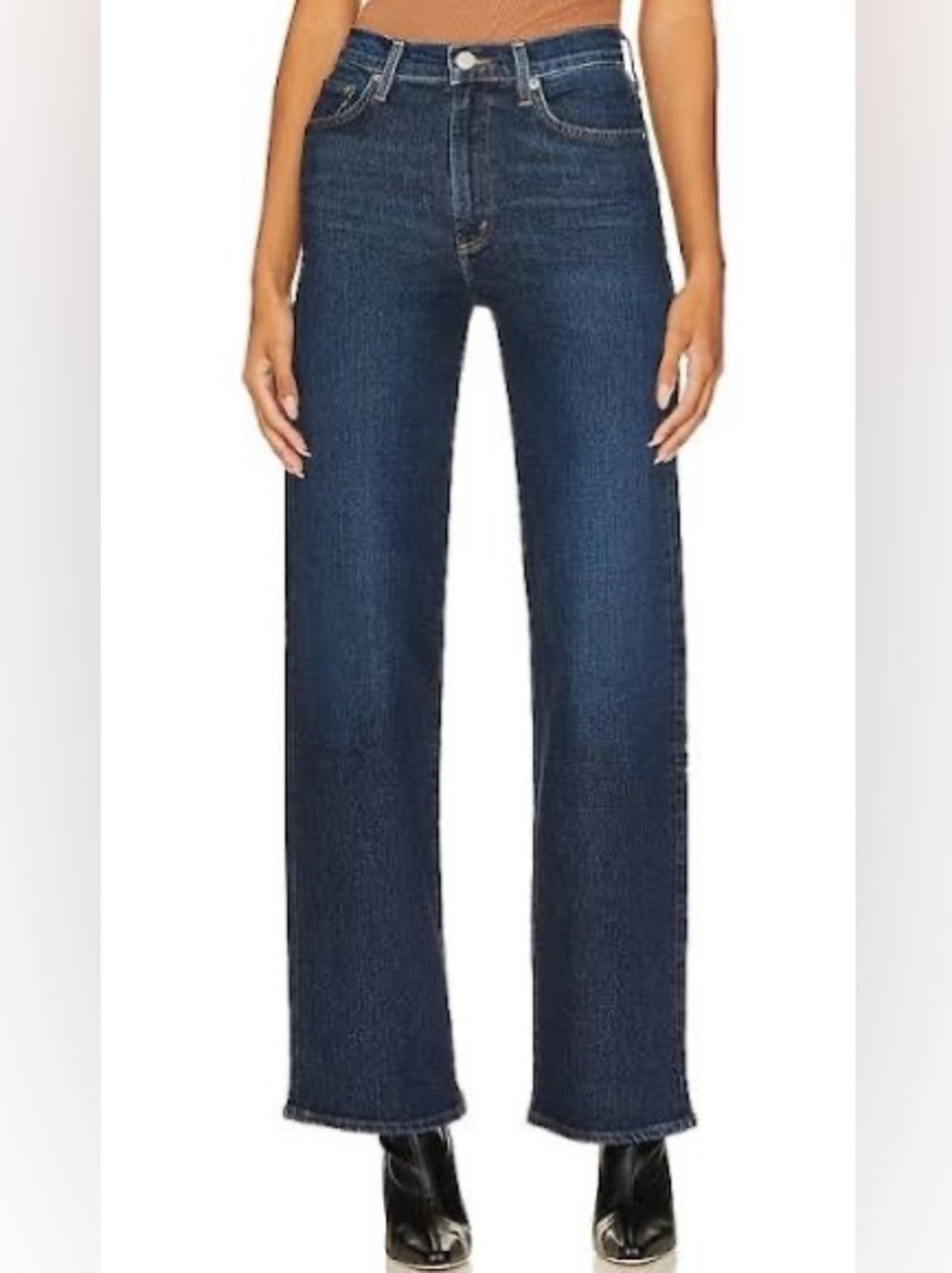 Agolde Harper Straight Wide Jeans